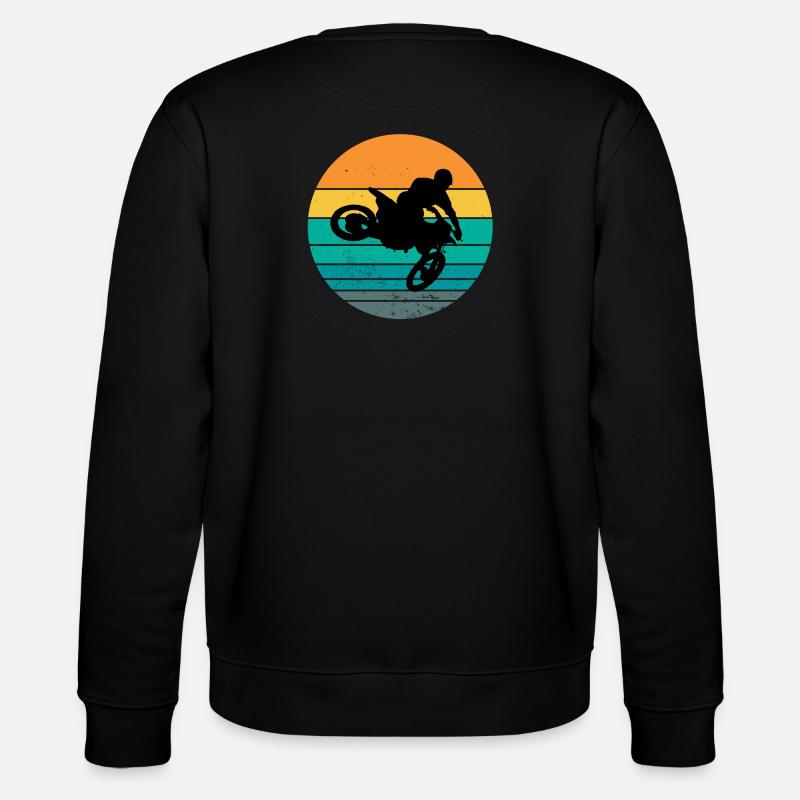 Motorrad, Motorradfan, Biker - Stanley/Stella Unisex Bio-Sweatshirt CHANGER  - Schwarz