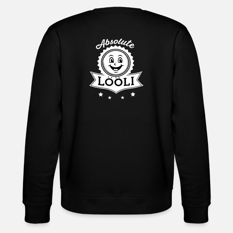 Absolute Lööli - Stanley/Stella Unisex Bio-Sweatshirt CHANGER  - Schwarz