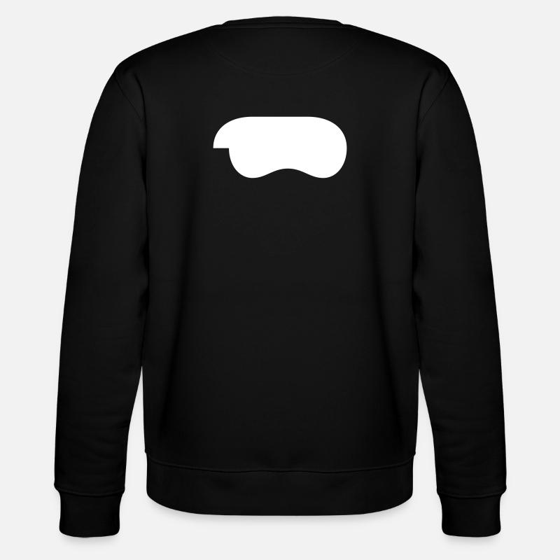 Controller-White - Stanley/Stella CHANGER Unisex Organic Sweatshirt - black