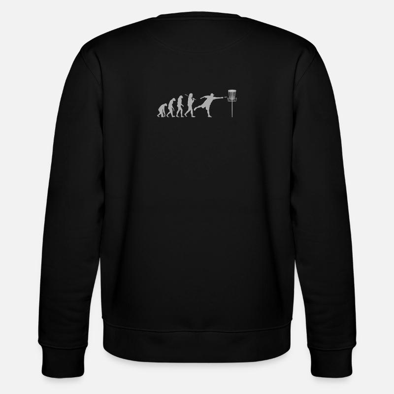Disc Golf Evolution - Stanley/Stella CHANGER Unisex Organic Sweatshirt - black