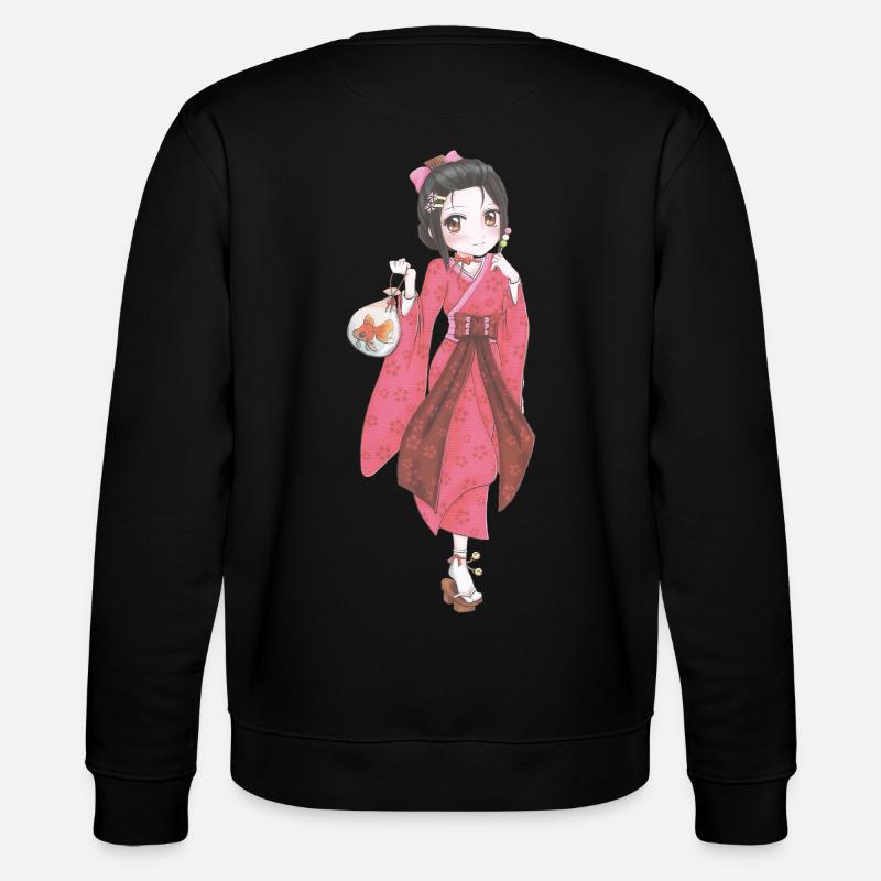 Manga - Stanley/Stella CHANGER Unisex Organic Sweatshirt - black