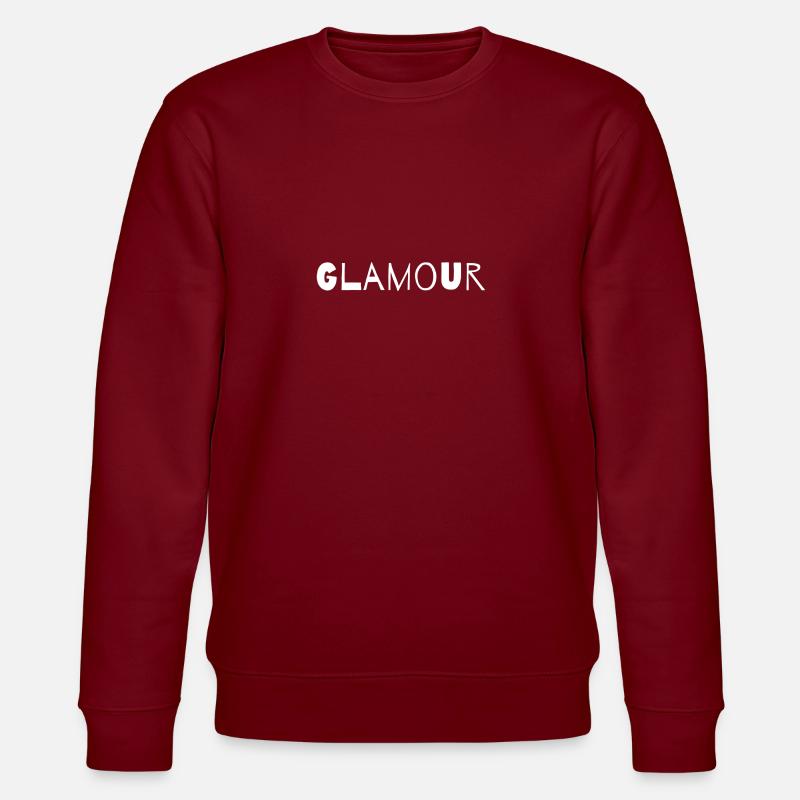 Glanz - Stanley/Stella Unisex Bio-Sweatshirt CHANGER  - Burgunderrot