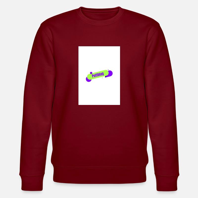 Pottblag - Stanley/Stella Unisex Bio-Sweatshirt CHANGER  - Burgunderrot