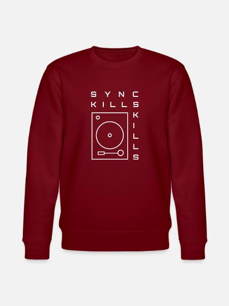 Sync kills skills - Sweat bio CHANGER Stanley/Stella Unisexe - bordeaux