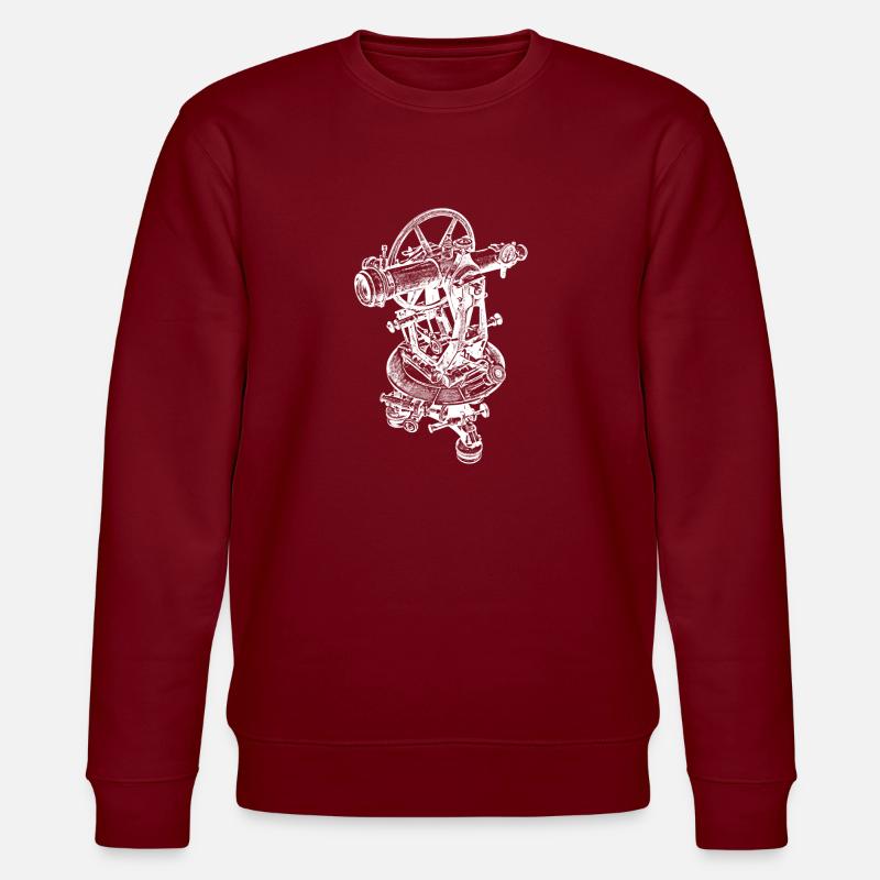 théodolite 3 W - Sweat bio CHANGER Stanley/Stella Unisexe - bordeaux