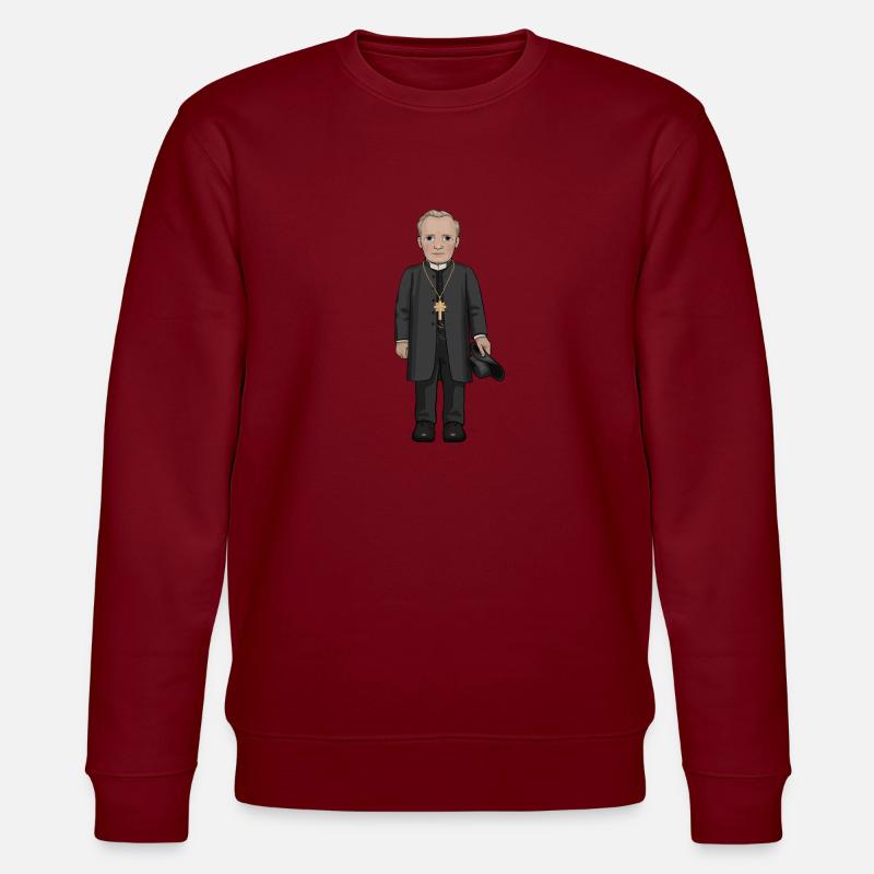 Nathan Söderblom - Stanley/Stella Unisex Bio-Sweatshirt CHANGER  - Burgunderrot