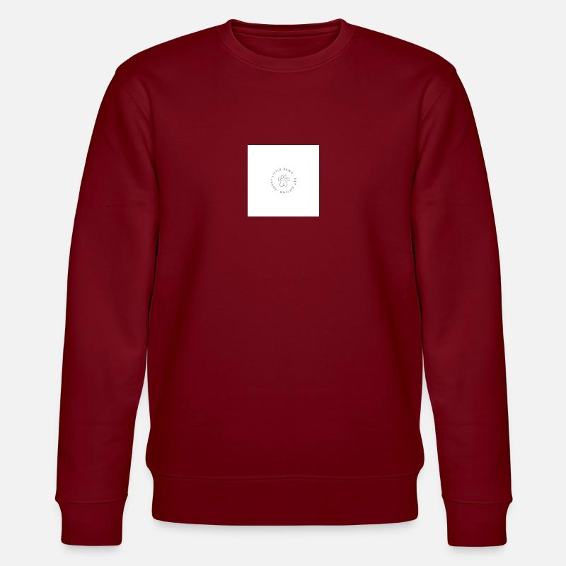 Pfote - Stanley/Stella Unisex Bio-Sweatshirt CHANGER  - Burgunderrot