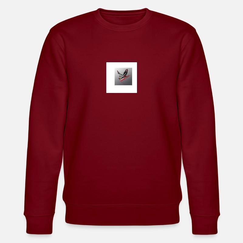 Natürlich - Stanley/Stella Unisex Bio-Sweatshirt CHANGER  - Burgunderrot