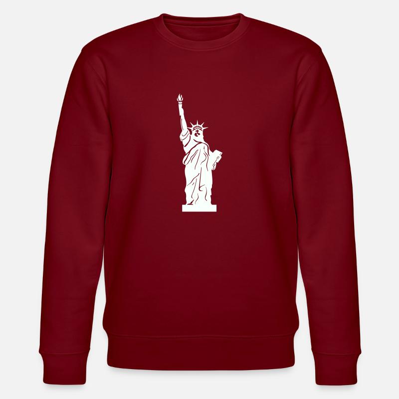 Statue - Sweat bio CHANGER Stanley/Stella Unisexe - bordeaux