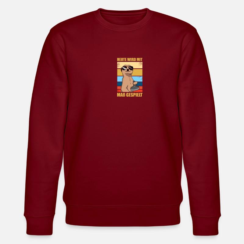 Curling, Curling, Curling, Curling - Sweat bio CHANGER Stanley/Stella Unisexe - bordeaux