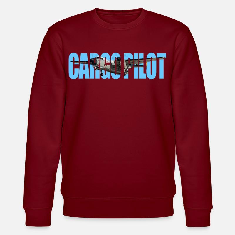 Pilote cargo C-2A - Sweat bio CHANGER Stanley/Stella Unisexe - bordeaux