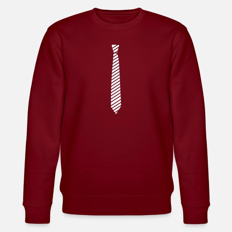 krawatte - Stanley/Stella Unisex Bio-Sweatshirt CHANGER  - Burgunderrot