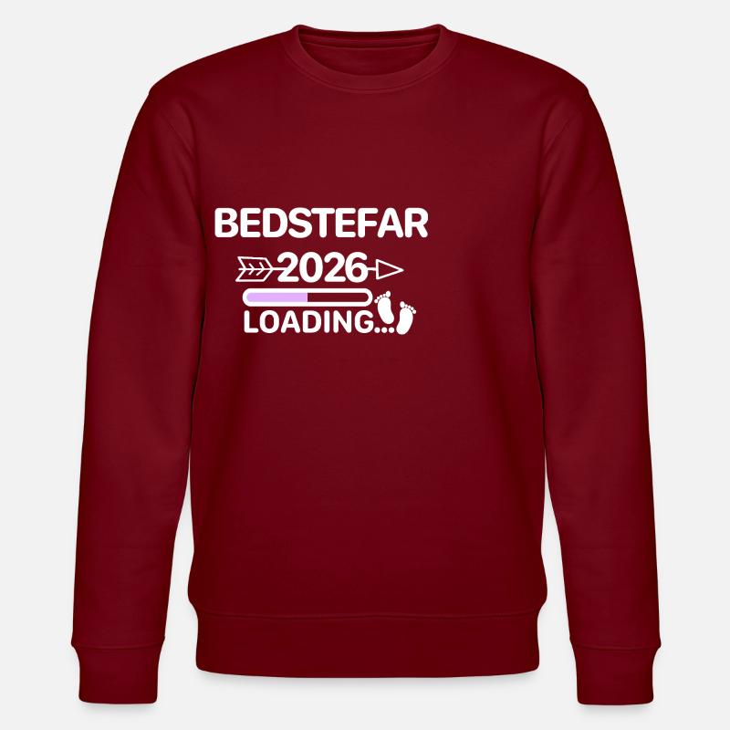 Papy 2026 Danois - Sweat bio CHANGER Stanley/Stella Unisexe - bordeaux