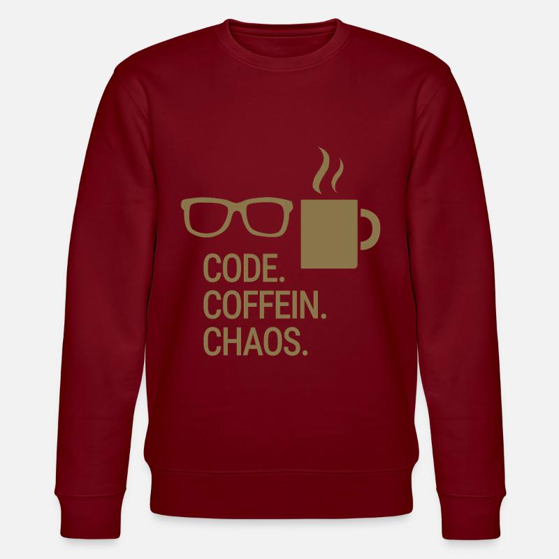 Code. Coffein. Chaos. - Stanley/Stella Unisex Bio-Sweatshirt CHANGER  - undefined
