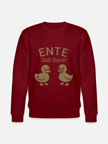 Ente süß-sauer - Stanley/Stella Unisex Bio-Sweatshirt CHANGER  - 
