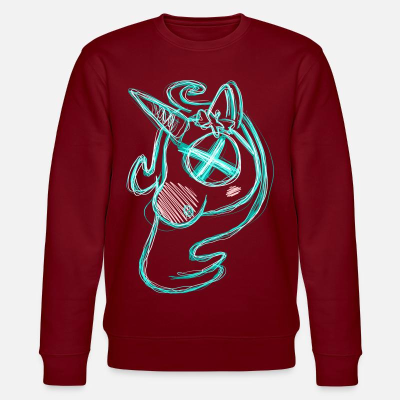 Uni vert mort - Sweat bio CHANGER Stanley/Stella Unisexe - bordeaux