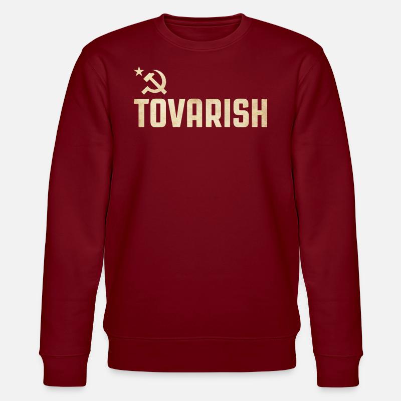 Tovarish - Sweat bio CHANGER Stanley/Stella Unisexe - bordeaux