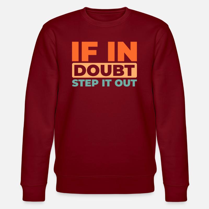 Danse Irlandaise Irischer Tanz - Sweat bio CHANGER Stanley/Stella Unisexe - bordeaux