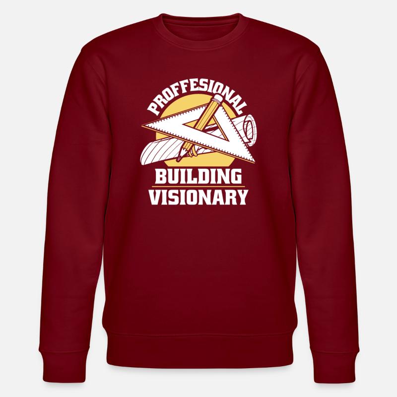 Architecte Architecture - Sweat bio CHANGER Stanley/Stella Unisexe - bordeaux