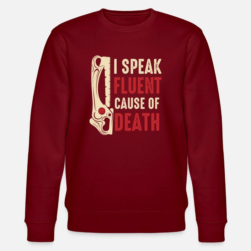 Coroner - Stanley/Stella CHANGER Unisex Organic Sweatshirt - burgundy