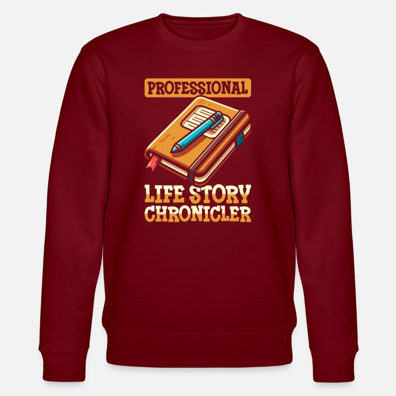 Biographe - Sweat bio CHANGER Stanley/Stella Unisexe - bordeaux