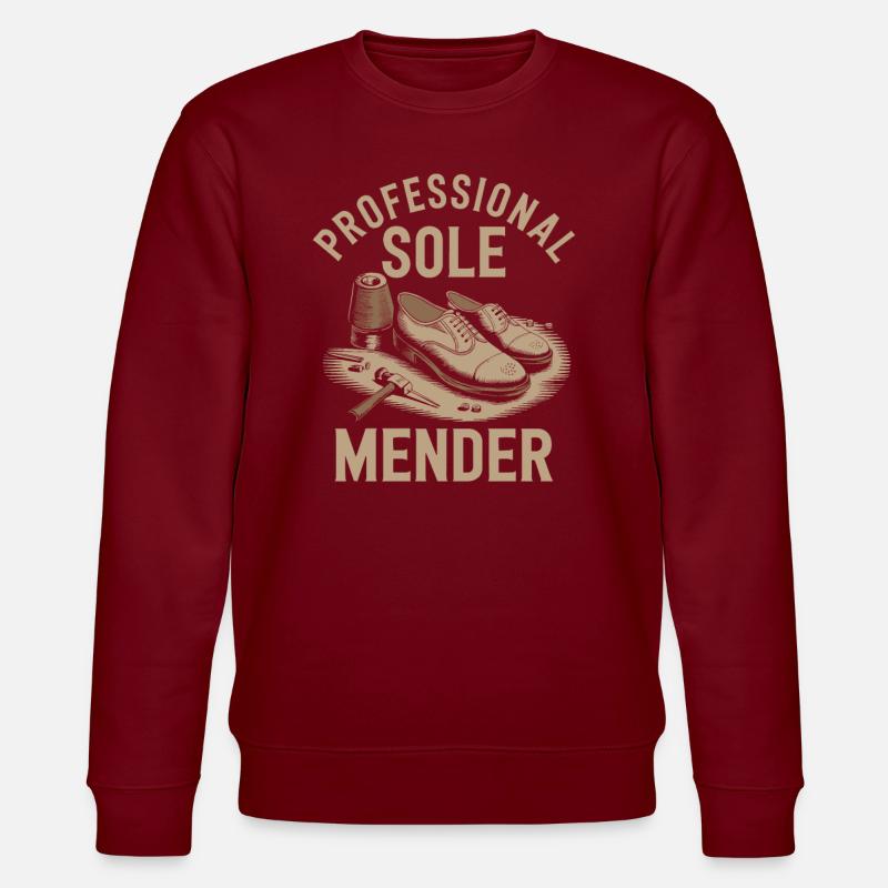 Cordonnier - Sweat bio CHANGER Stanley/Stella Unisexe - bordeaux