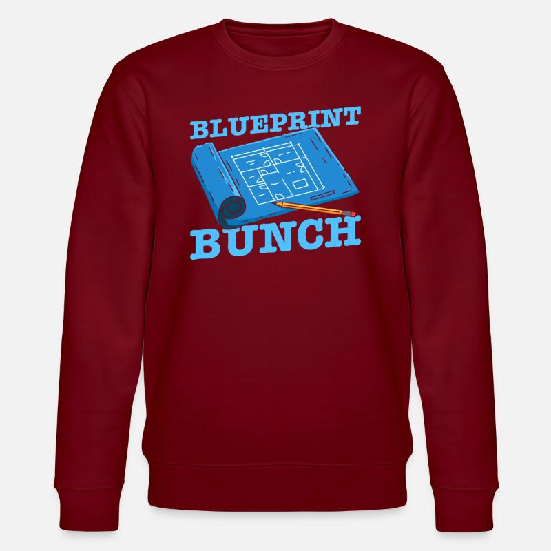 Architect Architecture Team - Stanley/Stella CHANGER Unisex Organic Sweatshirt - burgundy