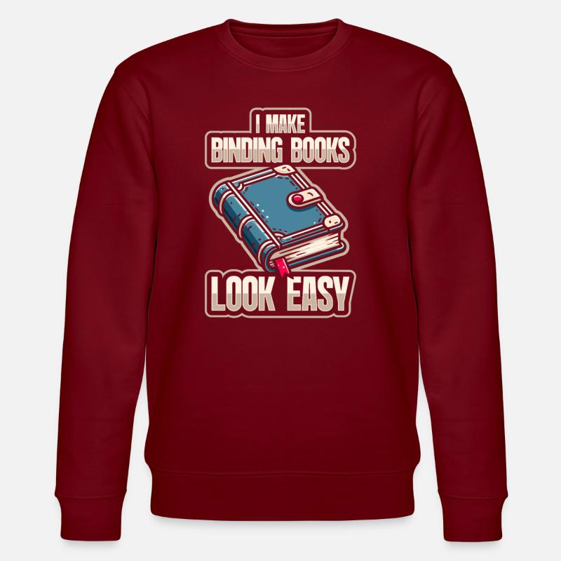 Relieur - Sweat bio CHANGER Stanley/Stella Unisexe - bordeaux