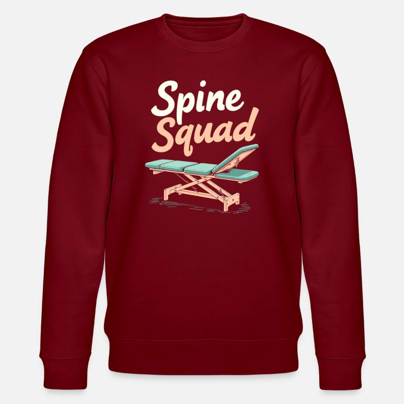 Équipe de chiropraticiens - Sweat bio CHANGER Stanley/Stella Unisexe - bordeaux