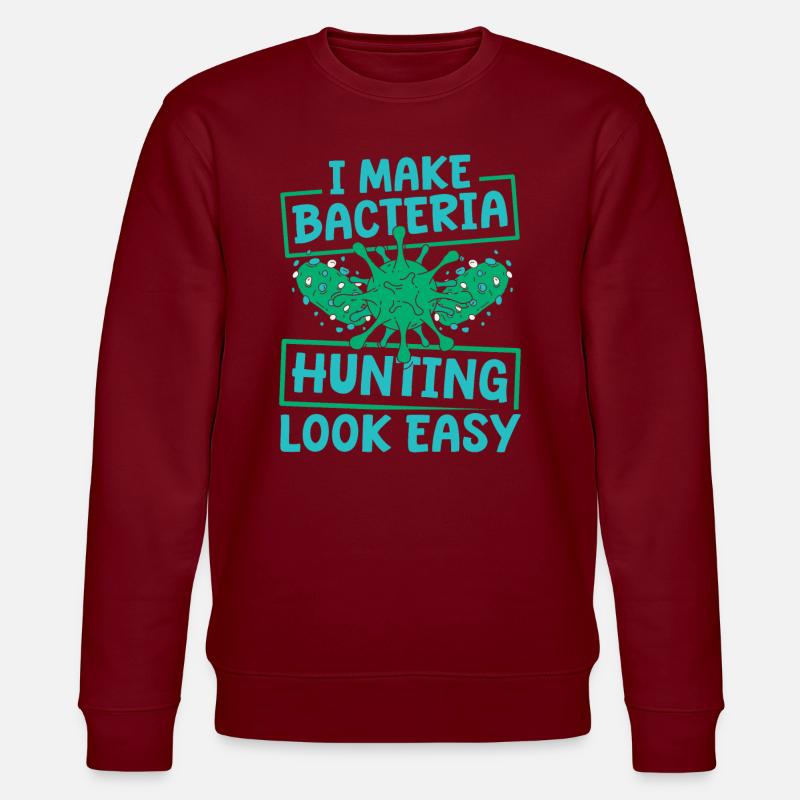 Bacteriologist - Stanley/Stella CHANGER Unisex Organic Sweatshirt - burgundy