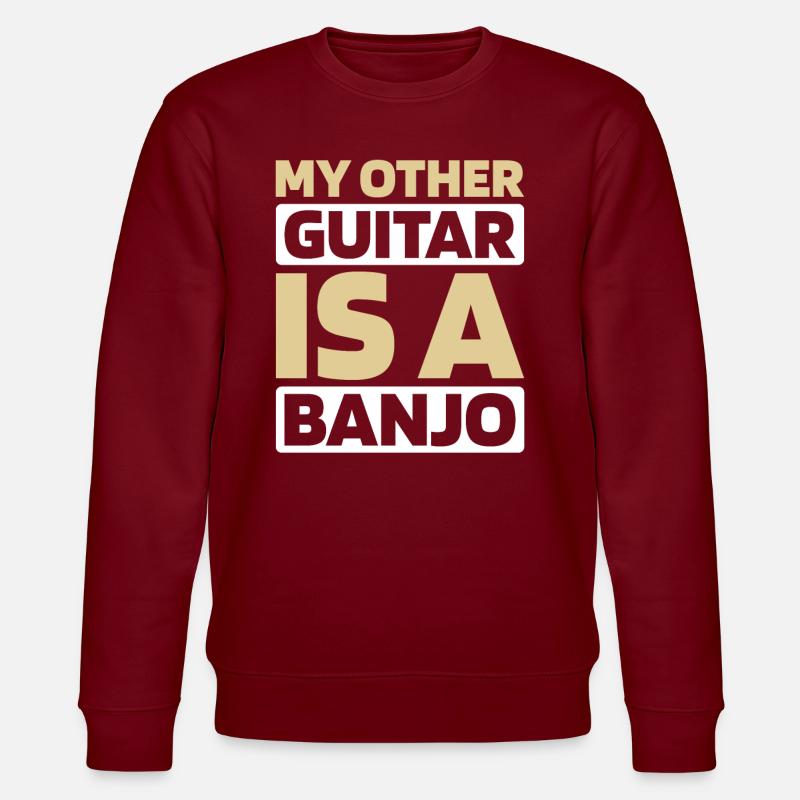 Banjo - Sweat bio CHANGER Stanley/Stella Unisexe - bordeaux