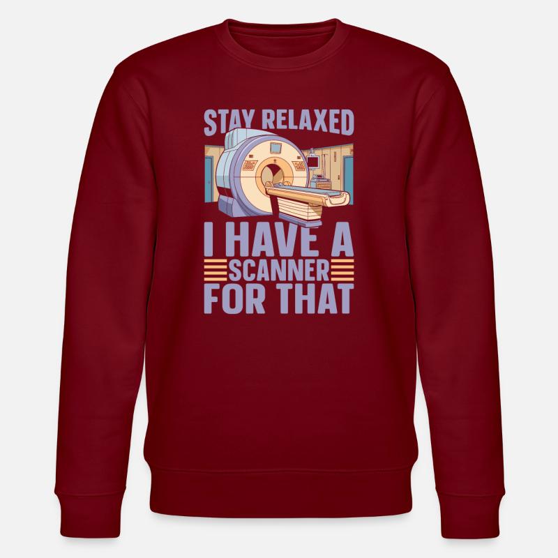 Technologue en TRM - Sweat bio CHANGER Stanley/Stella Unisexe - bordeaux