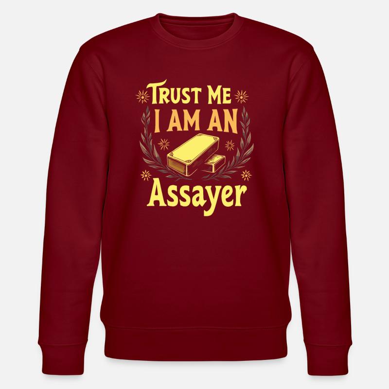 Examinateur - Sweat bio CHANGER Stanley/Stella Unisexe - bordeaux
