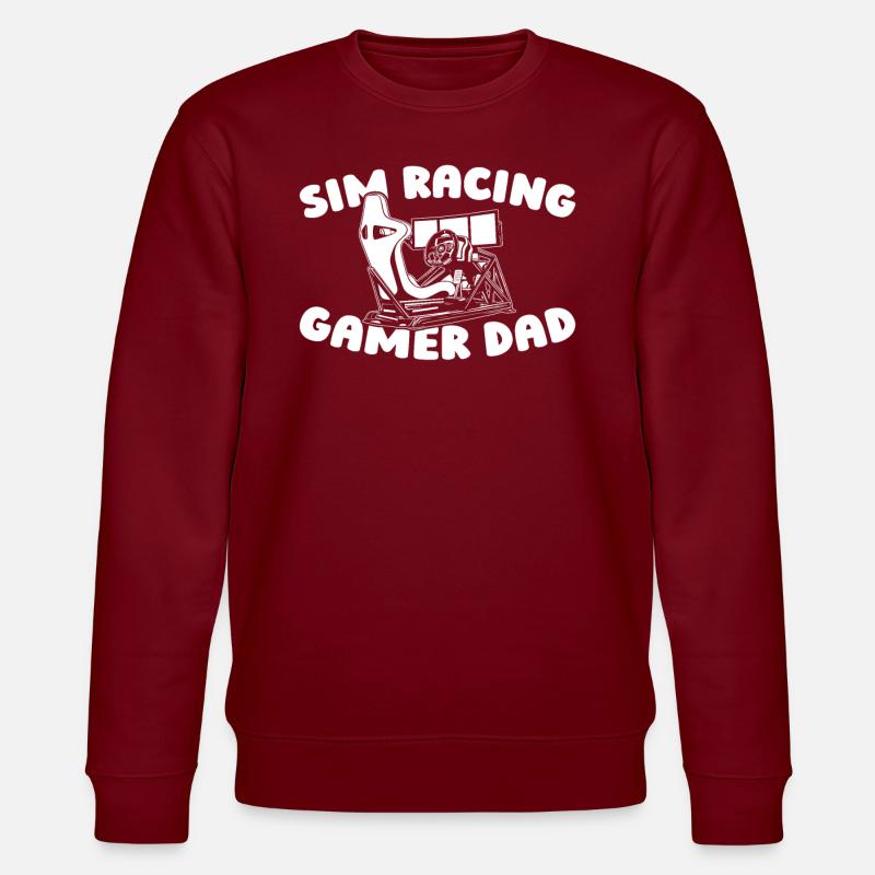Sim Racing - Sweat bio CHANGER Stanley/Stella Unisexe - bordeaux