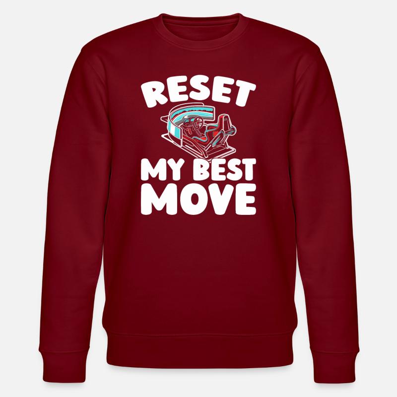 Sim Racing - Sweat bio CHANGER Stanley/Stella Unisexe - bordeaux