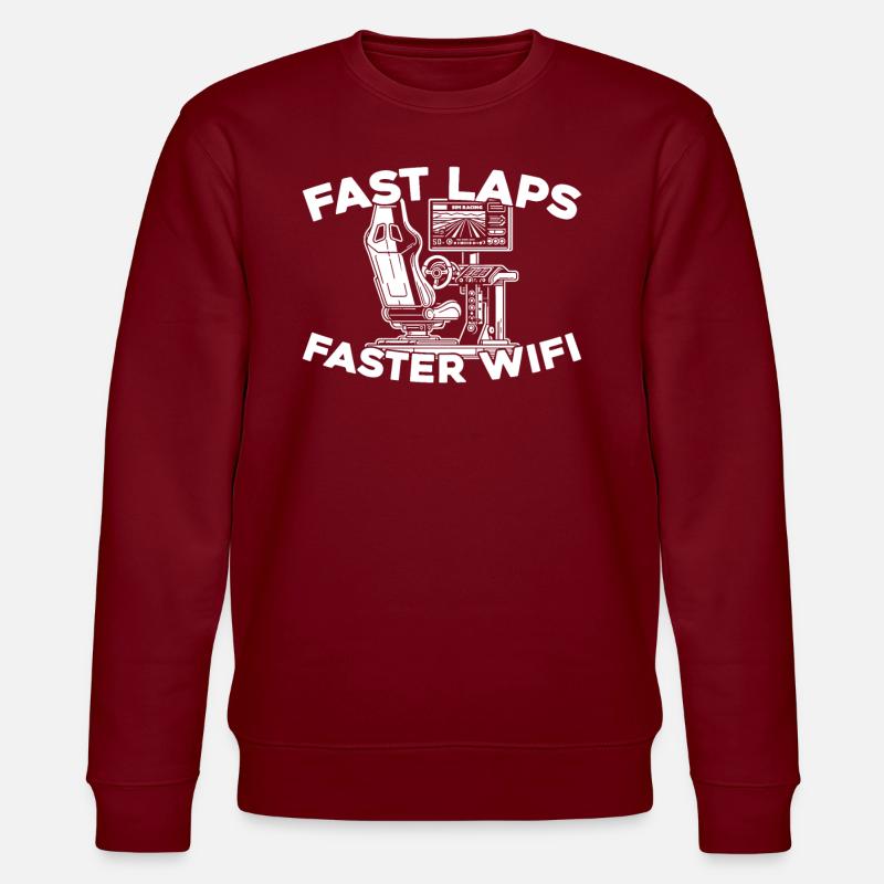 Sim Racing - Sweat bio CHANGER Stanley/Stella Unisexe - bordeaux