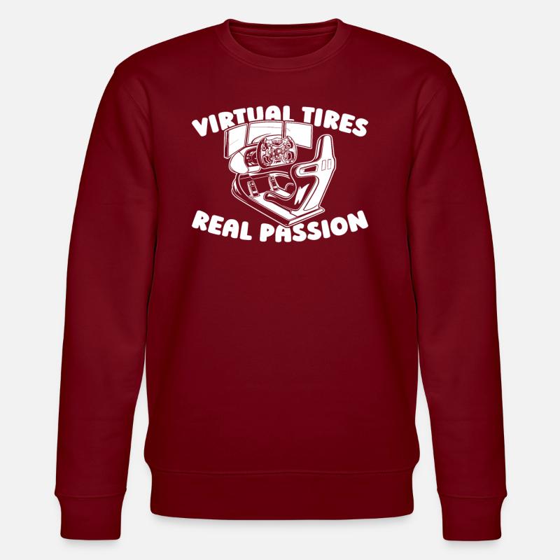 Sim Racing - Sweat bio CHANGER Stanley/Stella Unisexe - bordeaux