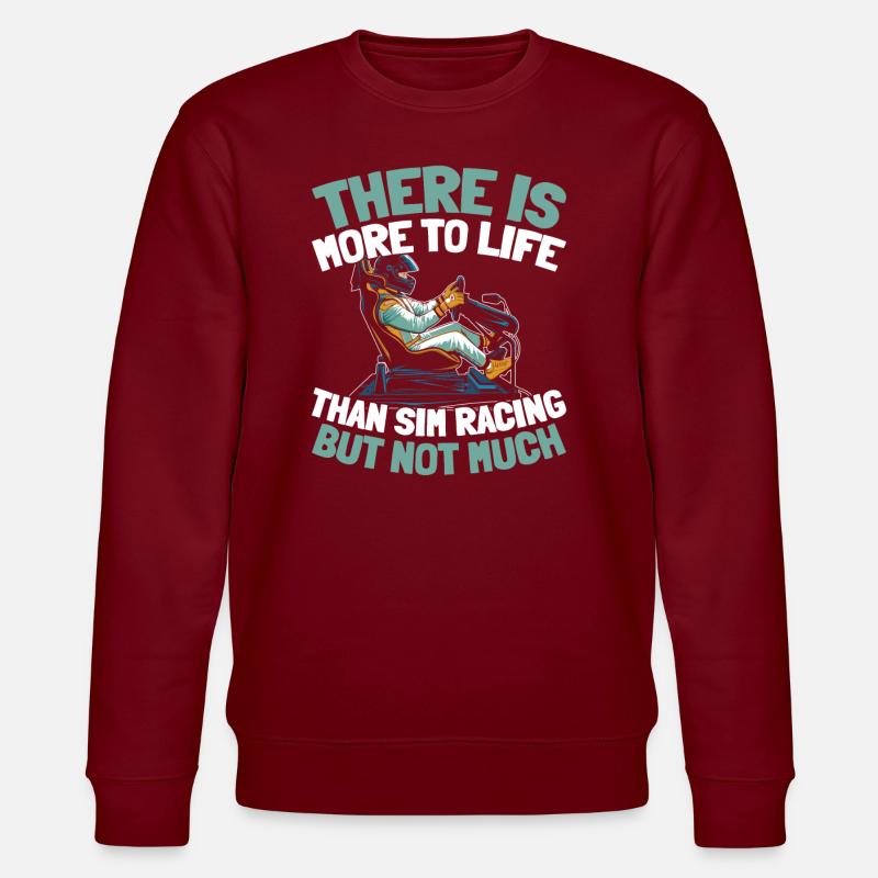 Sim Racing - Sweat bio CHANGER Stanley/Stella Unisexe - bordeaux