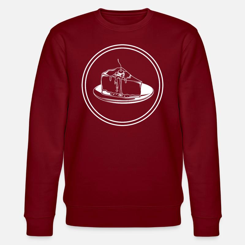 Cuisson du cheesecake - Sweat bio CHANGER Stanley/Stella Unisexe - bordeaux