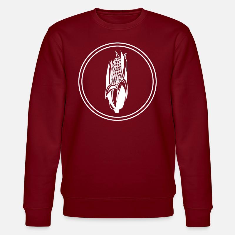 Symbole du maïs - Sweat bio CHANGER Stanley/Stella Unisexe - bordeaux