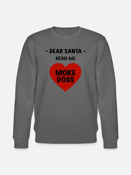 Weihnachtsdesign Hund - Stanley/Stella Unisex Bio-Sweatshirt CHANGER -
