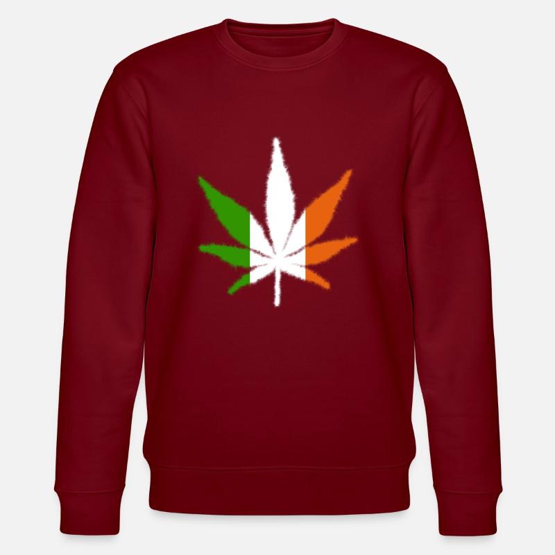 Ireland - Stanley/Stella Unisex Bio-Sweatshirt CHANGER  - Burgunderrot