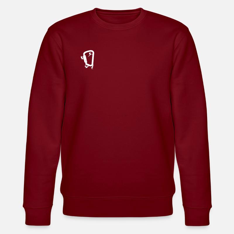 Climbing climb boulder - Stanley/Stella CHANGER Unisex Organic Sweatshirt - burgundy