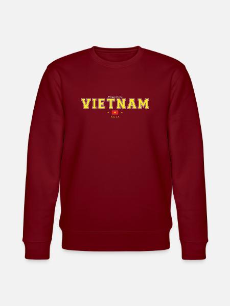 Vietnam - Stanley/Stella CHANGER Unisex Organic Sweatshirt - burgundy