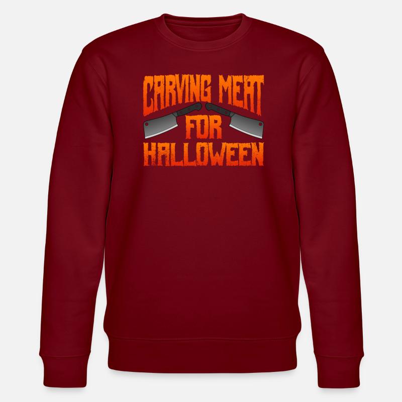 Boucher d’Halloween Boucher d’Halloween - Sweat bio CHANGER Stanley/Stella Unisexe - bordeaux