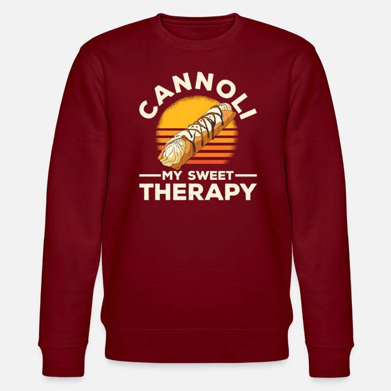 Cannoli Cannolo - Sweat bio CHANGER Stanley/Stella Unisexe - bordeaux