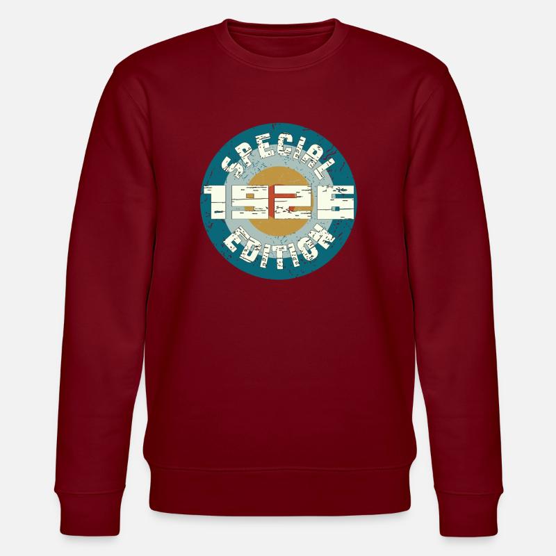 Special Edition 1926 - Stanley/Stella Unisex Bio-Sweatshirt CHANGER  - Burgunderrot