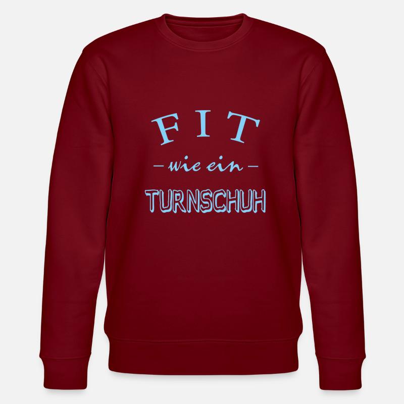 Fit wie ein Turnschuh - Stanley/Stella Unisex Bio-Sweatshirt CHANGER - Burgunderrot
