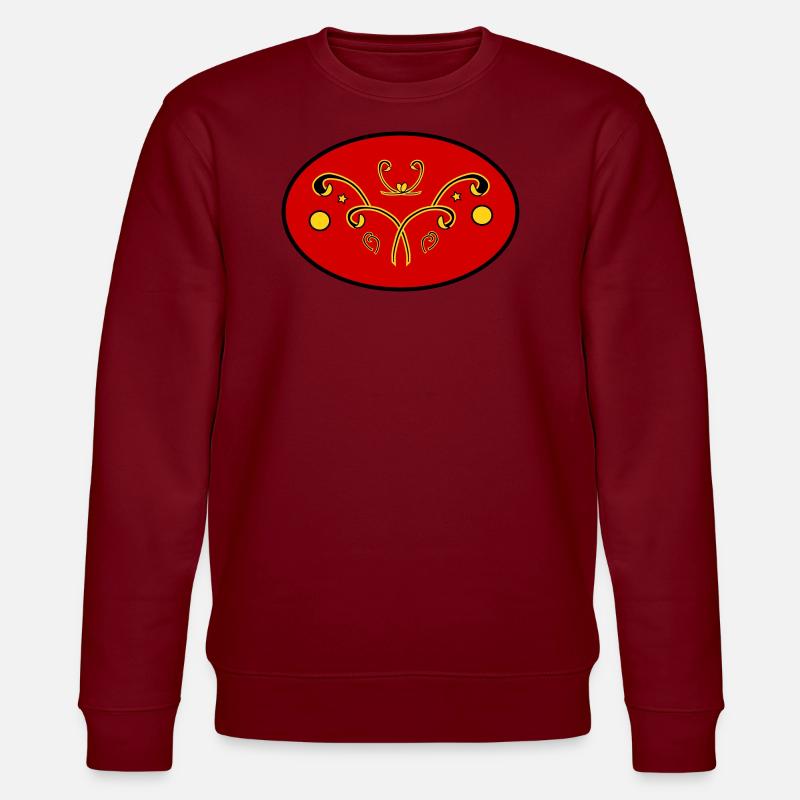 Exquisit - Stanley/Stella Unisex Bio-Sweatshirt CHANGER  - Burgunderrot