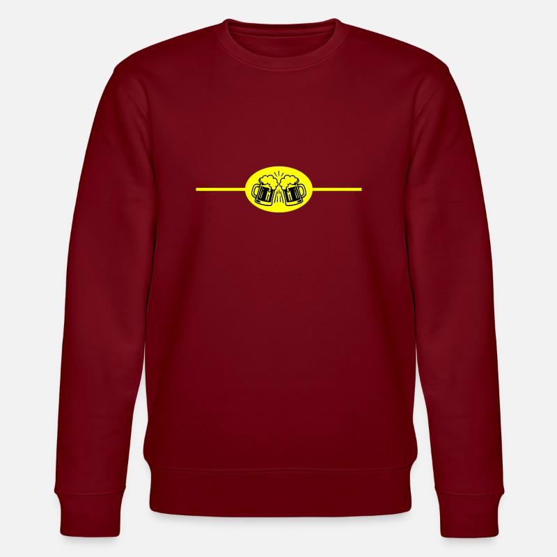 Élément bière - Sweat bio CHANGER Stanley/Stella Unisexe - bordeaux